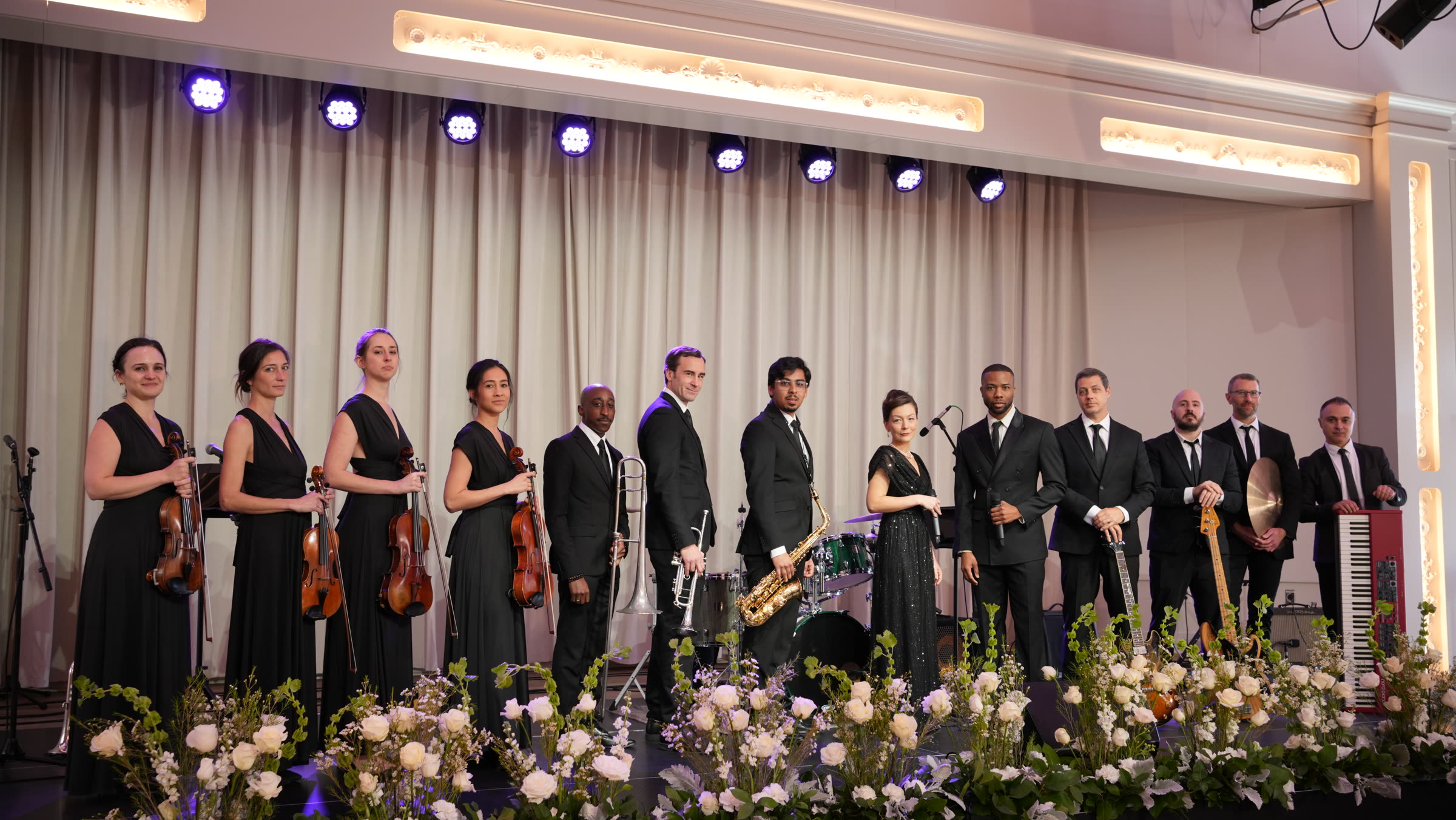 Avon Society Band at wedding reception