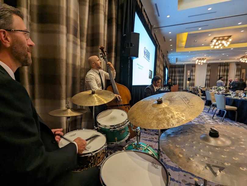 Jazz trio for corporate dinner