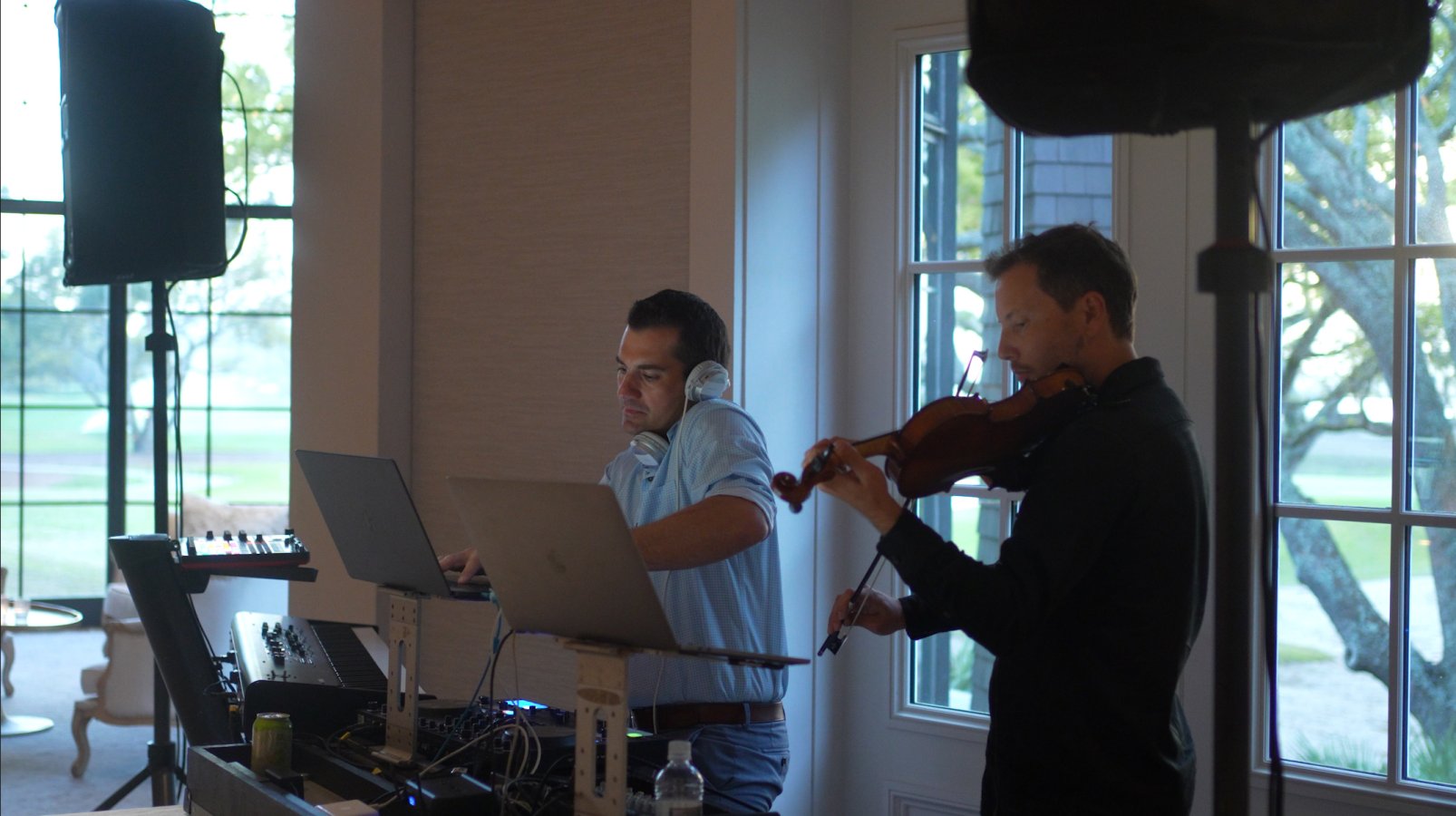 Audio support for live event music