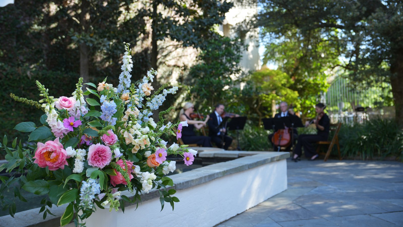 String quartet at Aiken House